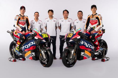 Skuad Repsol Honda diperkuat Luca Marini dan Joan Mir untuk MotoGP 2024 (Foto: Honda Racing Corporation)