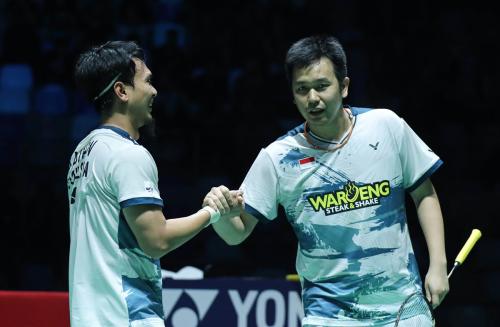 Mohammad Ahsan dan Hendra Setiawan. Foto PBSI