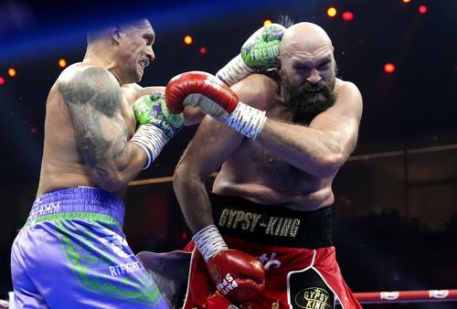 Oleksandr Usyk vs Tyson Fury (Foto: Instagram/@foot.format)