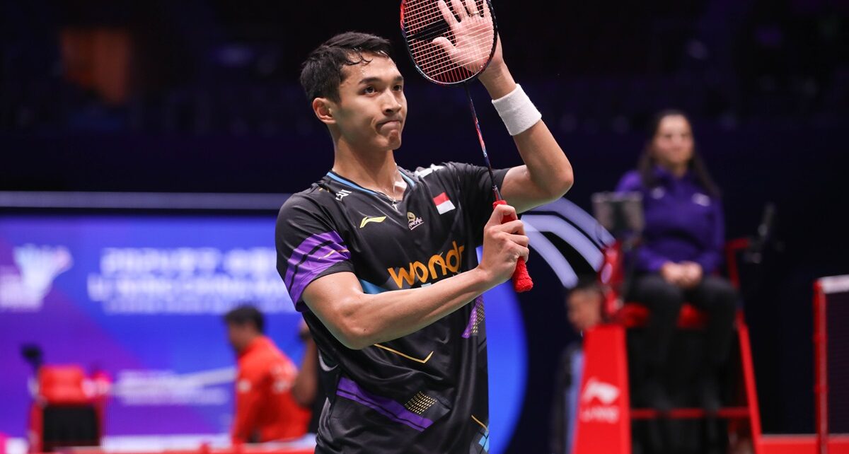 5 Calon Kuat Juara BWF World Tour Finals 2024 di Semua Kategori, Nomor 1 Jonatan Christie : Heartdesign Sports