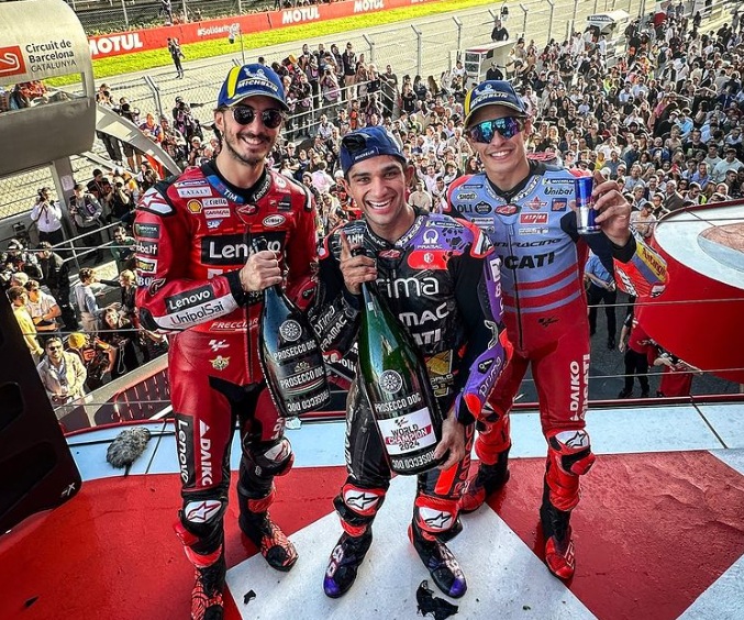 9 Pembalap Top yang Sukses Raih di Podium Main Race MotoGP 2024, Nomor 1 Paling Banyak Menang tapi Gagal Juara Dunia : Heartdesign Sports