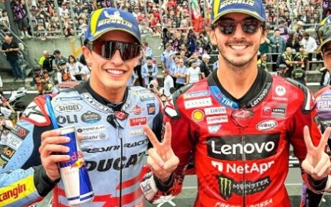 Alasan Sebenarnya Ducati Rekrut Marc Marquez Terungkap, Ingin Ubah Francesco Bagnaia Jadi Pembalap yang Agresif! : Heartdesign Sports