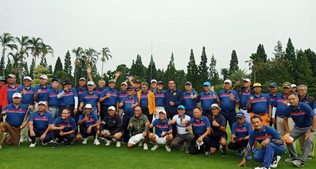 Diikuti 129 Pegolf Senior, Turnamen Golf PERPESI Jakarta Jadi Ajang Silaturahmi : Heartdesign Sports