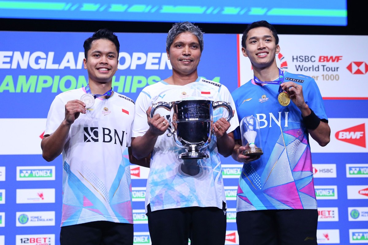 Intip Reaksi Haru Jonatan Christie dan Anthony Ginting Usai Irwansyah Resmi Pisah dengan PBSI