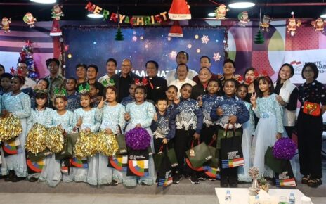 KOI Rayakan Natal 2024 dengan Perwakilan Pengurus Federasi Cabor, Berbagi Kasih dengan Anak Panti Asuhan : Heartdesign Sports