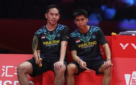 Sabar Karyaman Reza Pahlevi Bangga Patahkan Prediksi Juru Kunci Grup di BWF World Tour Finals 2024 : Heartdesign Sports