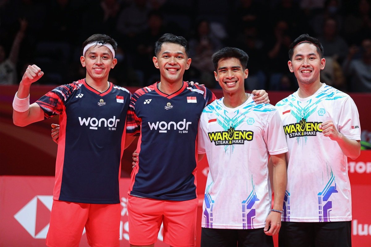 Tekad Sabar Karyaman/Reza Pahlevi Susul Fajar Alfian/Rian Ardianto ke Semifinal BWF World Tour Finals 2024