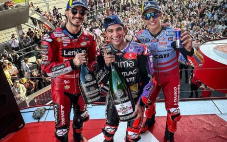 Bangganya Jorge Martin, Jadi Juara Dunia MotoGP 2024 Usai Kalahkan Versi Terbaik dari Francesco Bagnaia dan Marc Marquez : Heartdesign Sports