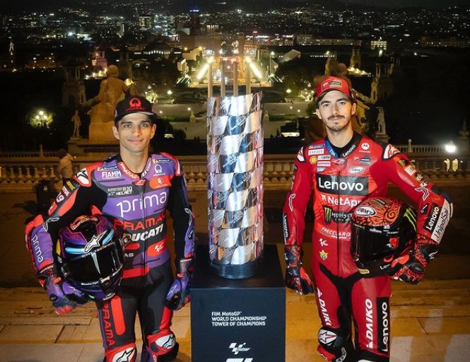 Bos Ducati Beberkan Kekuatan Utama Jorge Martin hingga Kalahkan Francesco Bagnaia dalam Perebutan Gelar MotoGP 2024 : Heartdesign Sports